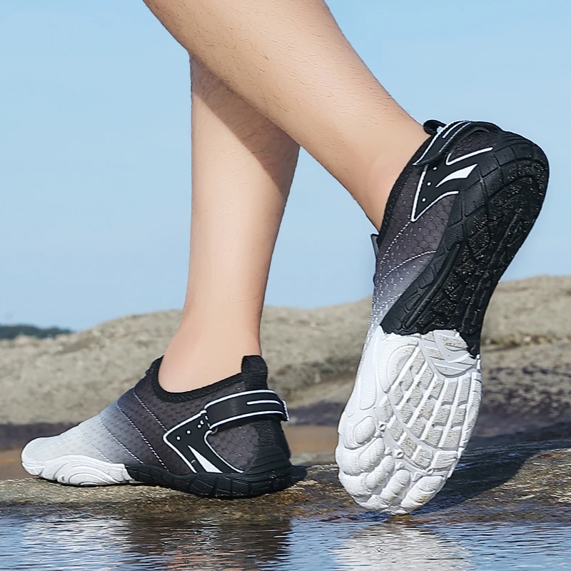 NEW 35-47# Water Shoes Swimming Men Aqua Shoes Women For The Sea Beach Shoes Boys Man Barefoot Shoes Gym Running Fishing