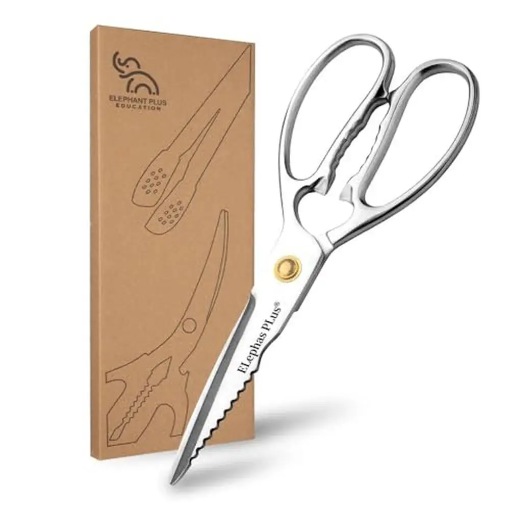 

Kitchen Shears Stainless Steel Food Scissors Multi-Purpose Utility Shears Cutting Vegetables Meat Cooking Tools