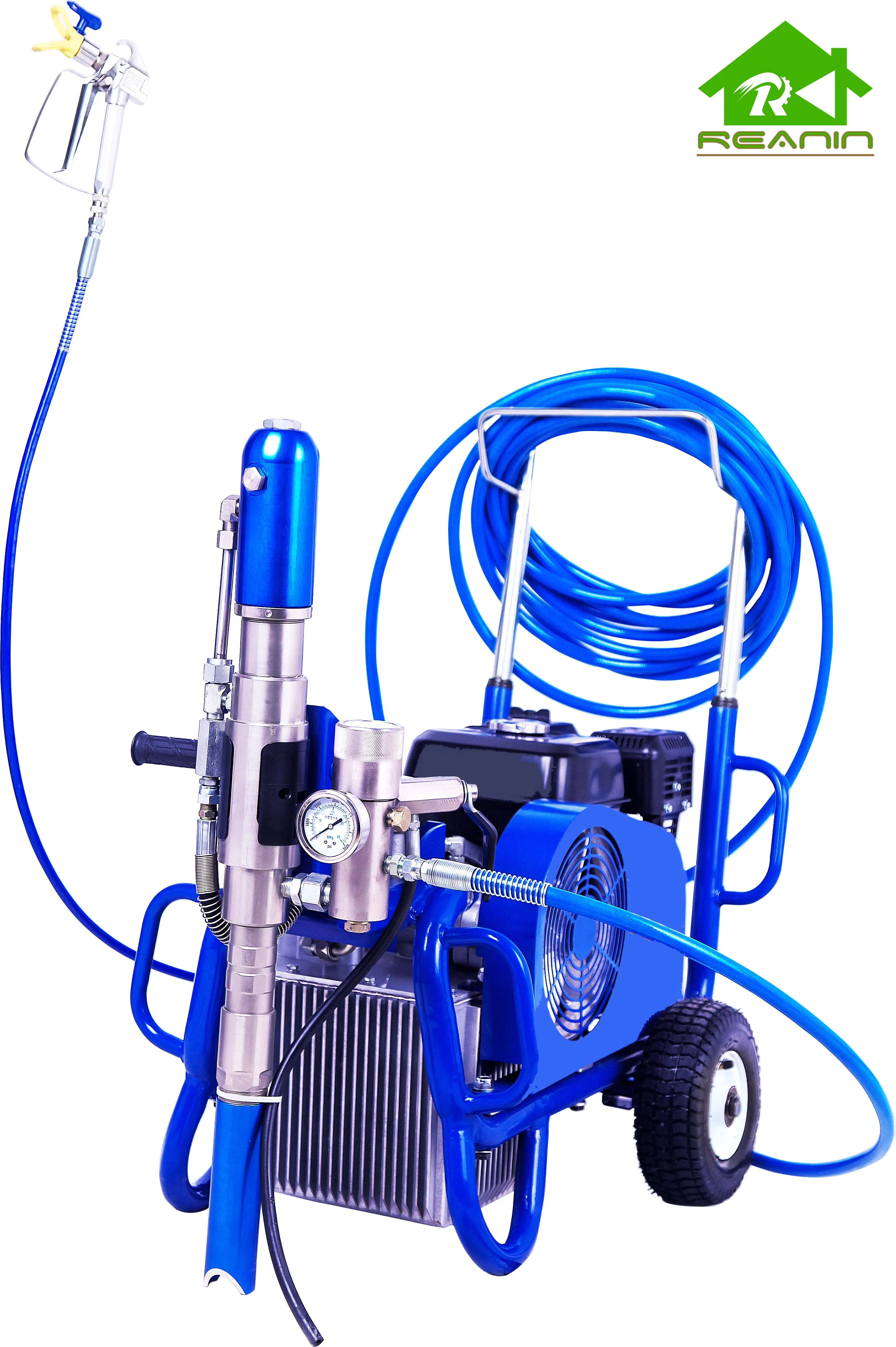 Reanin-R4 Big Rig Gas Hydraulic Airless Sprayer for spray heavy coat