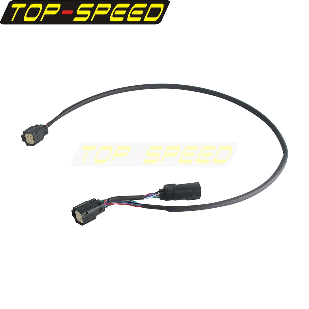 6 Pin Quick Connector Disconnect Plug Extension Cable Wire Harness Patrs For Harley Touring Ultra Limited Road Glide 2014-2023