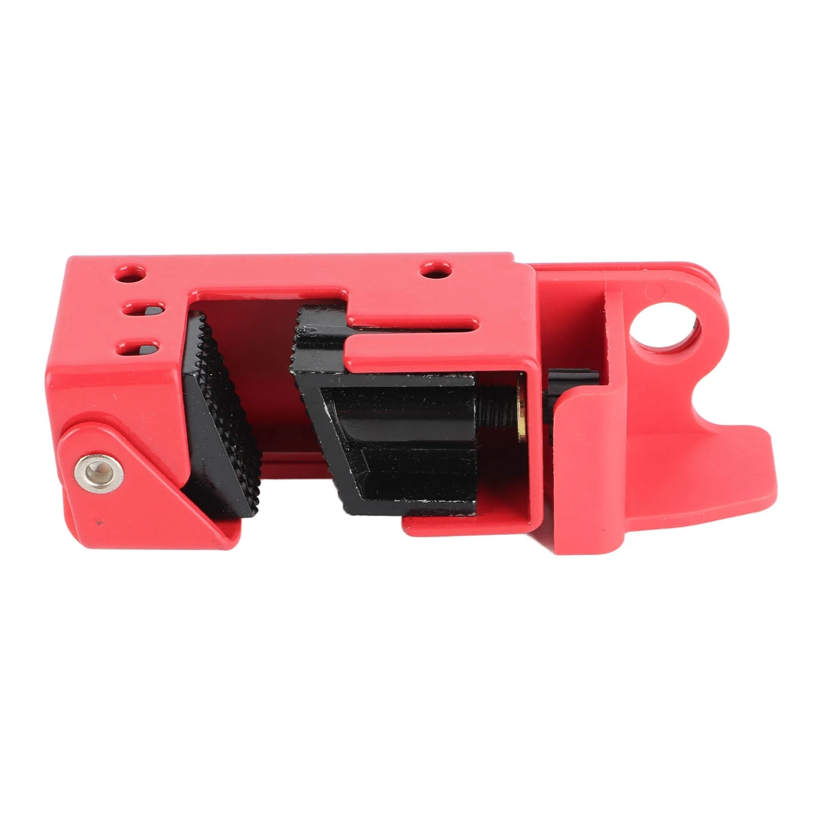 Circuit Breaker Lockout Red Appearance High Strength Corrosion Resistance Aluminum Alloy Lock Breaker for Industrial