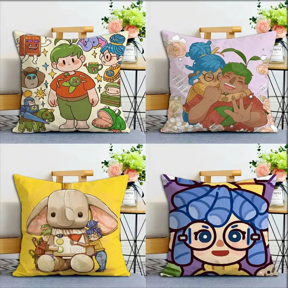 

GAME It T-Takes T-wo World Various Sizes Square Pillow Case For Car Home Bedchamber Decor