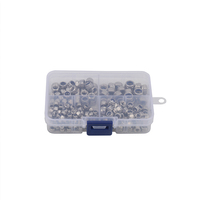 200PCS boxed stainless steel locking nut nylon anti loosening nut locking cap anti loosening nut