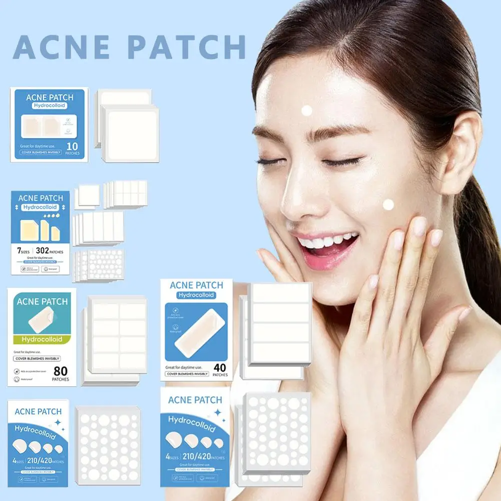 Acne Patches Invisible Pimple Cover for Face And Body Oil Control Spot Treatment Cute Sticker for Covering Zits And Blemishes