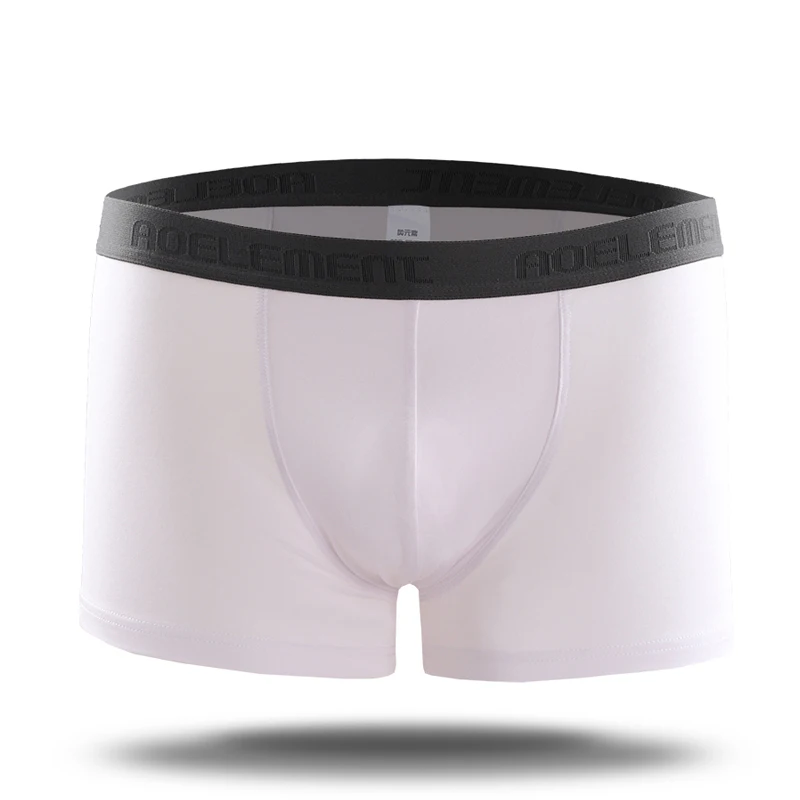 Modal u raised men's briefs mid-waist boxers Wicks sweat breathable sexy boxers for men