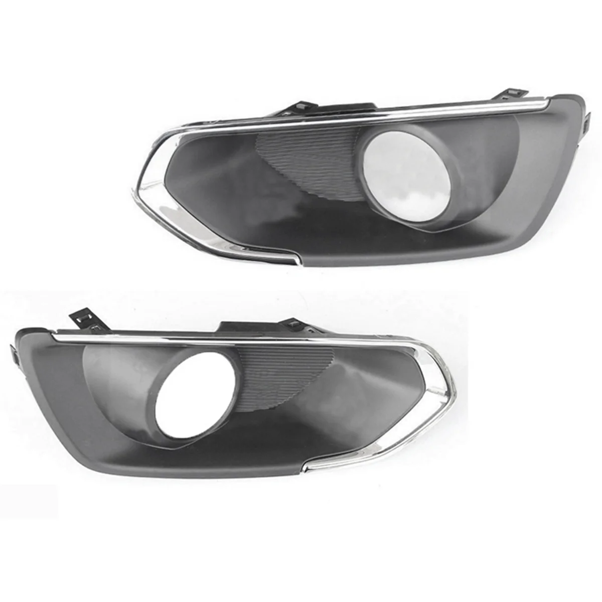 1Pair Front Bumper Frame Fog Lights Trim Cover Grill for Suzuki SX4 S-Cross 2013-2016 Fog Lamp Hood Chrome Decorative