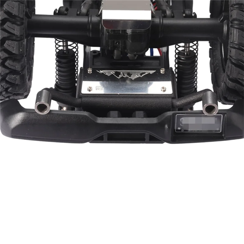 Garganta traseira do tubo de escape de metal para Traxxas TRX4M Bronco Defender 1/18 RC Crawler Car Upgrade Parts