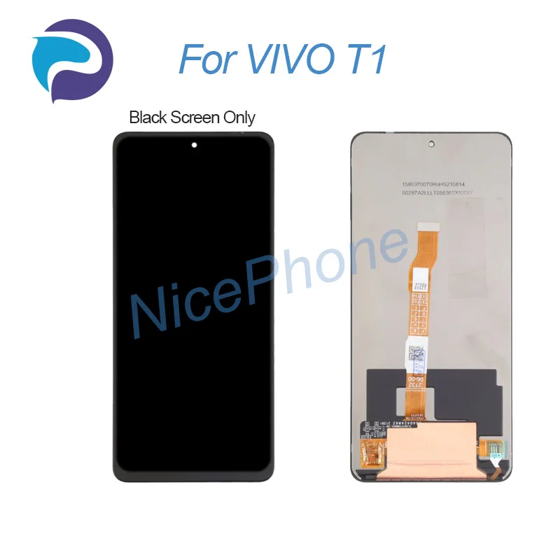 for VIVO T1 LCD Screen + Touch Digitizer Display 2400*1080 V2207A For VIVO T1 LCD Screen Display