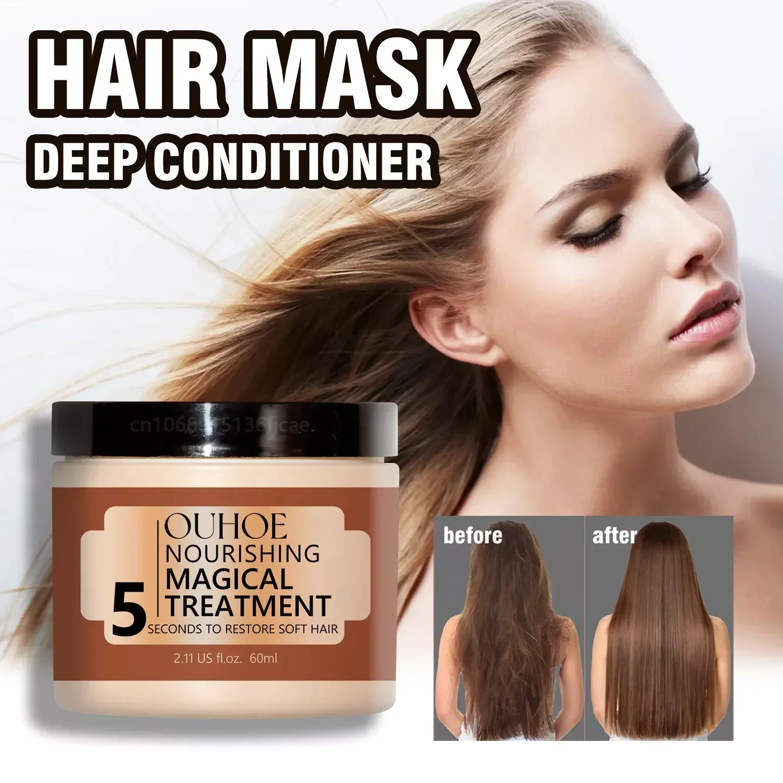 

Professional Smoothing Repairing Softening Cream Dry Damaged Hair Nourishing Magical Treatment Hair Mask