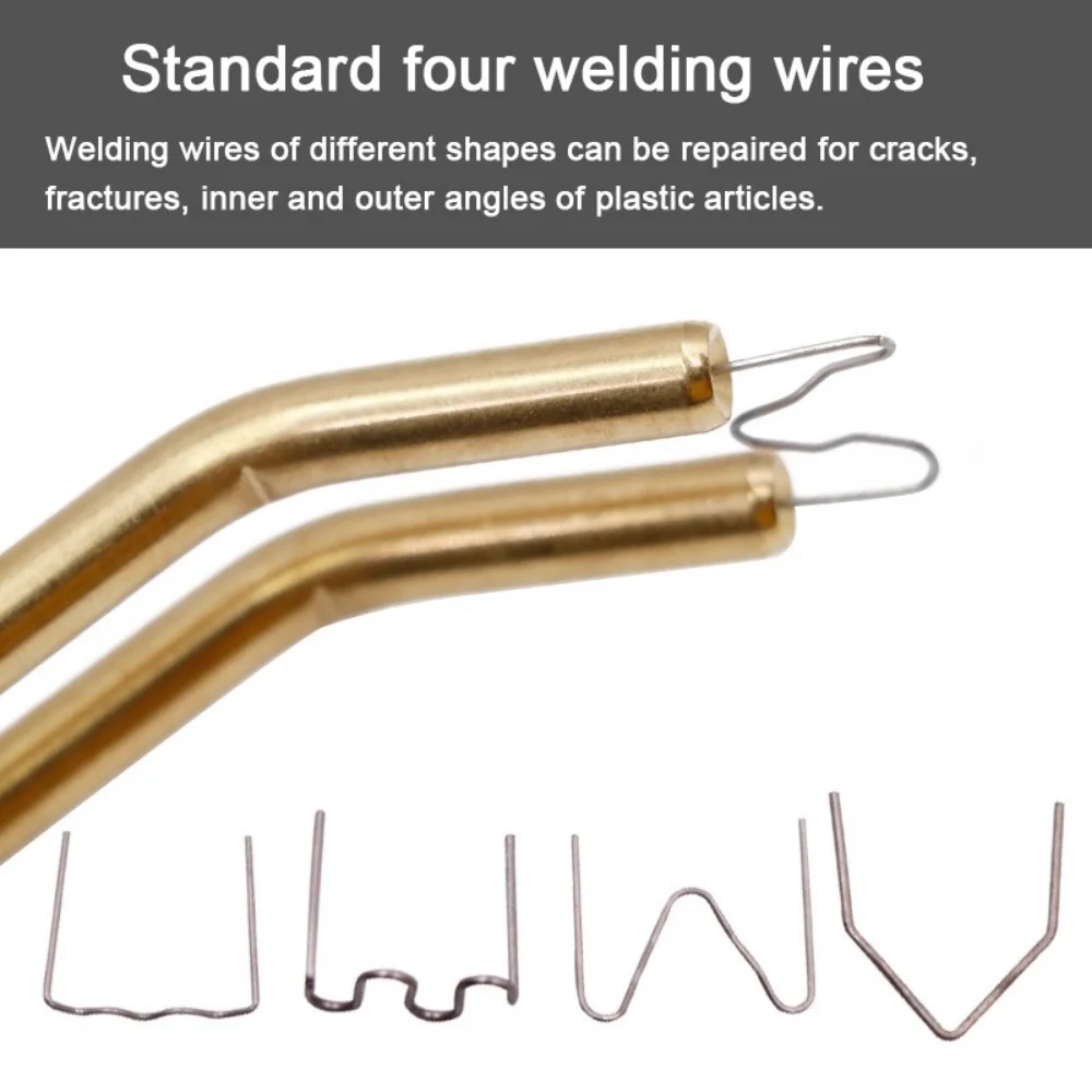 Grapadora caliente para soldador de plástico, máquina de reparación de plástico automotriz, alambre de soldadura, máquina de soldadura de reparación