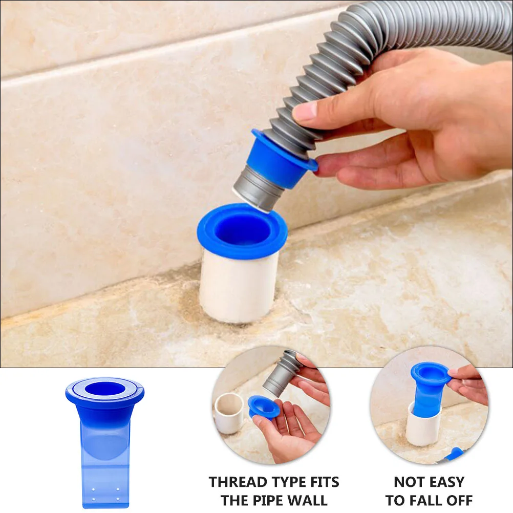 

2Pcs Floor Drain Insert Siphon Valve Anti-Odor Backflow Preventer Deodorant Seal Core Floor Drain Sewer Core Sewer Seal
