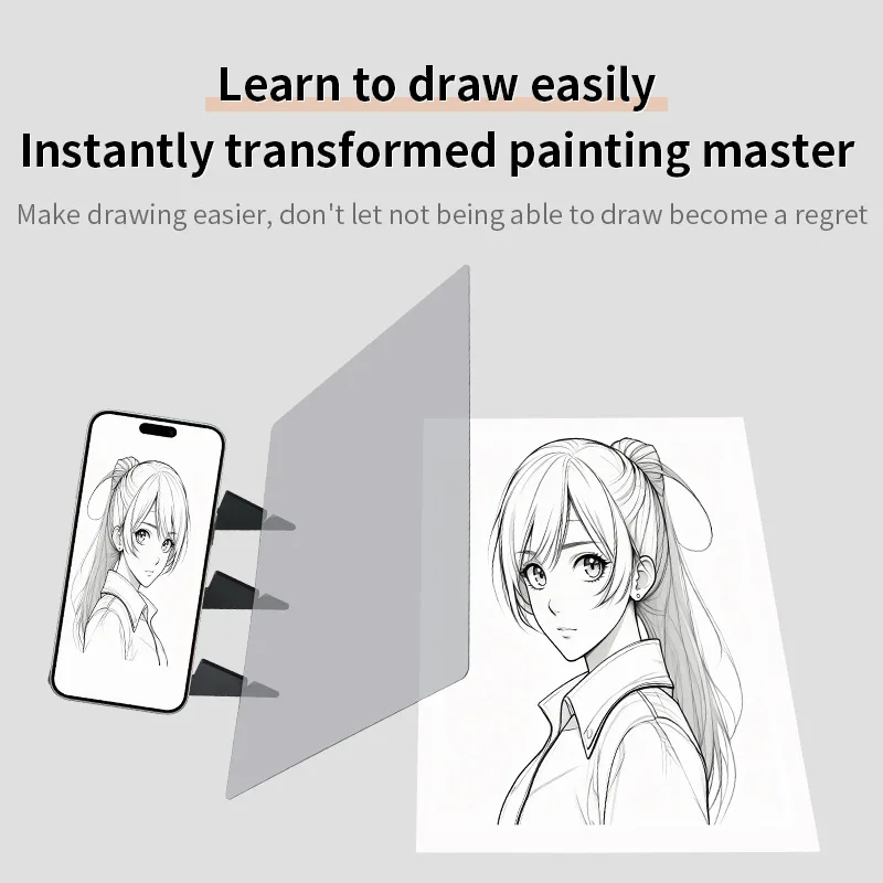 Painting Board, Ideal For Artists And Hobbyists - Creative Drawing & Sketching Tool Set With Projection Board art supplies