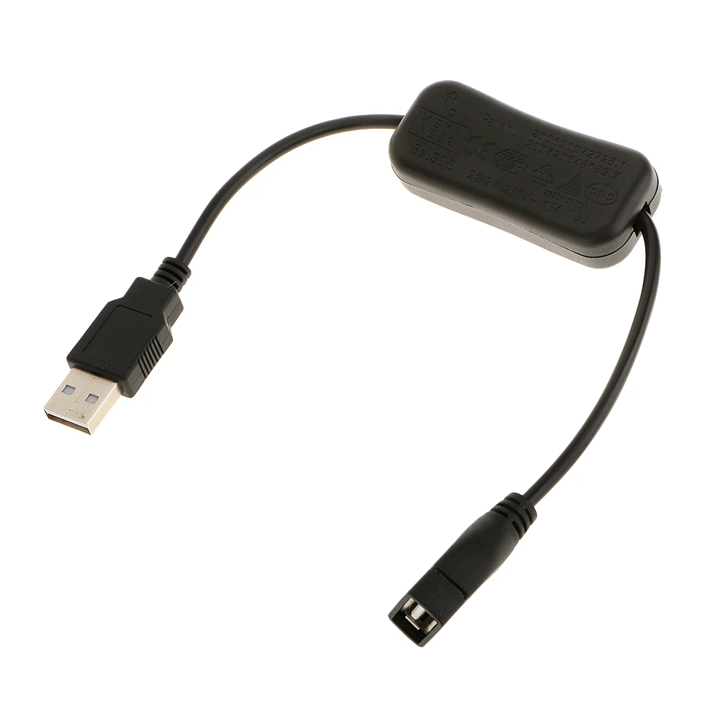 USB Male to Female Switch Cable Plug and Play Durable Plastic Power Extensor for USB Powered Devices