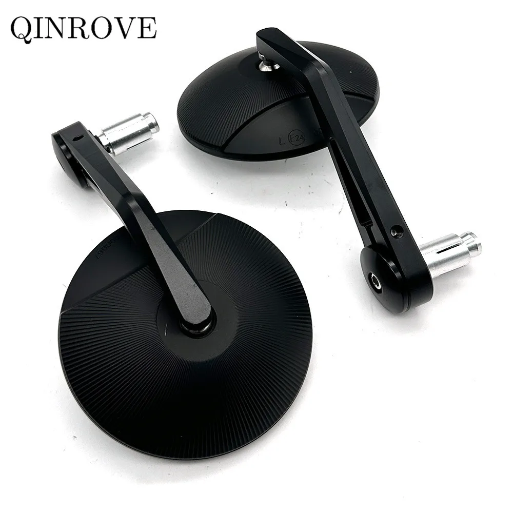 

Заднее зеркало мотоцикла, алюминиевое зеркало 7/8 дюйма, 22 мм, универсальное зеркало на руле для Honda Triumph Trident 660 Street Triple 675 765