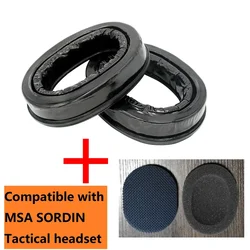 Almohadillas de esponja/Gel para auriculares tácticos MSA SORDIN, orejeras de tiro Airsoft, protección auditiva, orejeras electrónicas