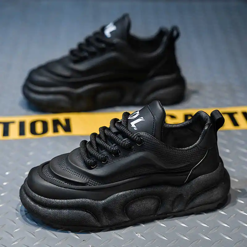 

Кроссовки на платформе Height Up, серебристые, для скейтбординга, мужские, спортивные, для бега, новинка, тениски