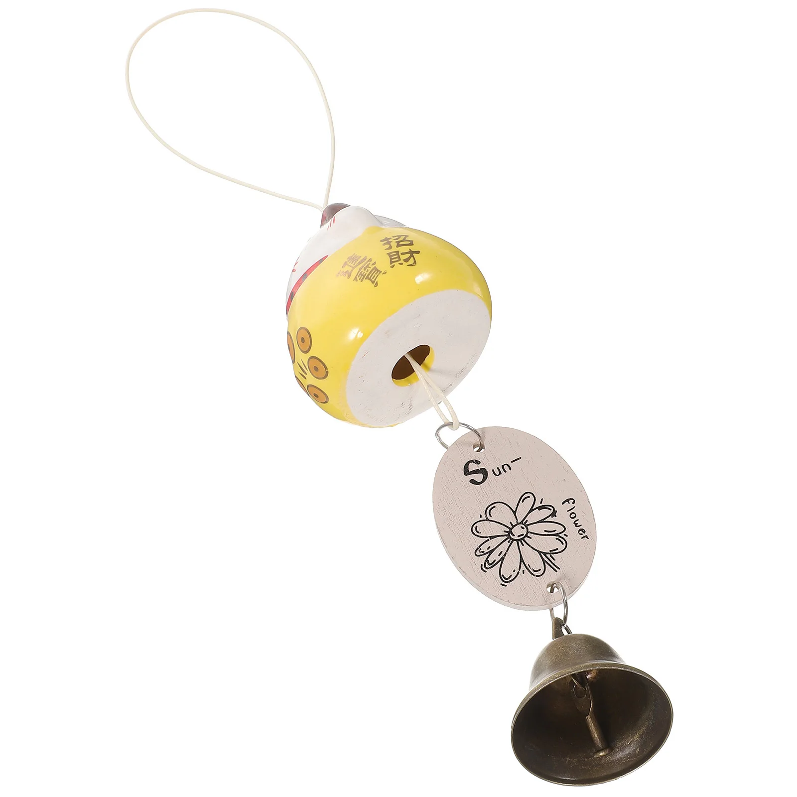 

Ceramic Wind Bell Hanging Decorative Chime Clear Sound Durable Home Home Decor Ceramic Wind Bell