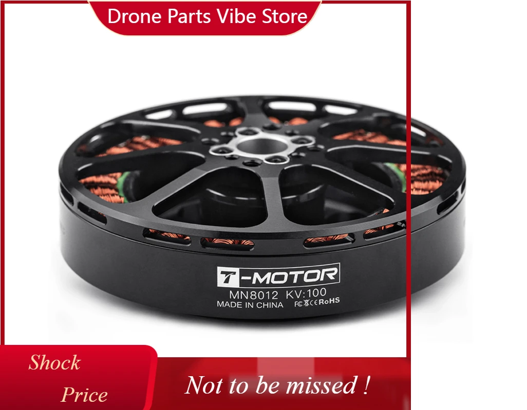DPT-MOTOR Antigravity MN8012 KV100 11.8kg Max Thrust, 351g Ultralight  Efficient Brushless Motor for Multi-Rotor & Fixed Wing UA