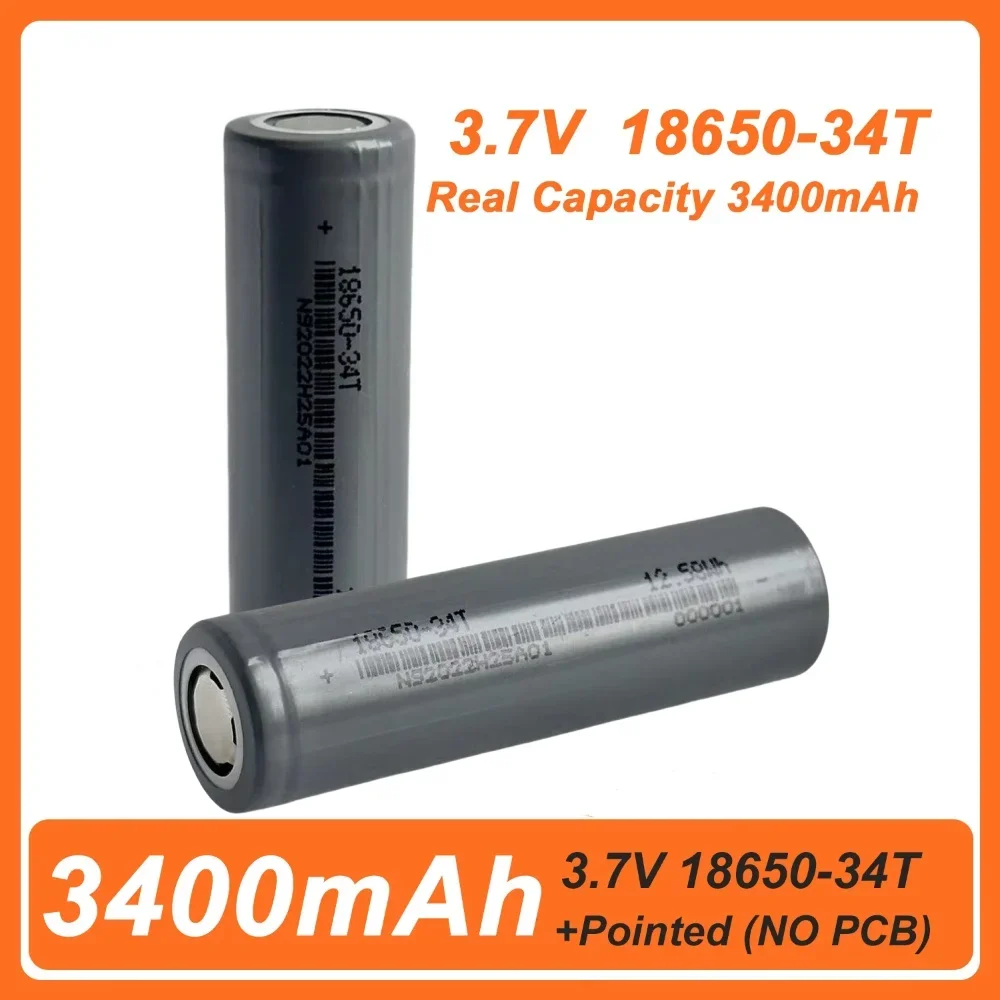 18650 แบตเตอรี่ลิเธียม 3400mAh 3.7v 25A High Power แบตเตอรี่เครื่องมือ 18650 แบตเตอรี่ชาร์จ + Charger