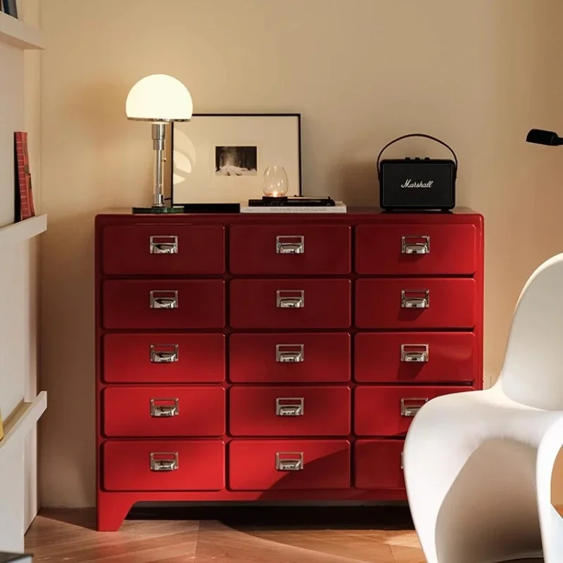 Factory Direct 2026 dining side cabinet integrated wall storage cabinet, bedside drawer storage cabinet