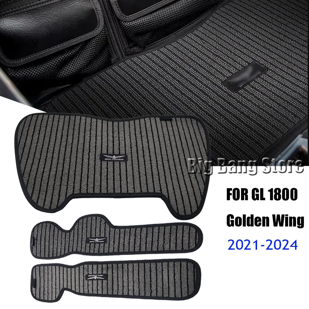 

For 2018-2021 Gold Wing Goldwing Tour GL1800 Motorcycle Rear Trunk Mat Saddlebag Mat Storage Pad Trunk Pad Case