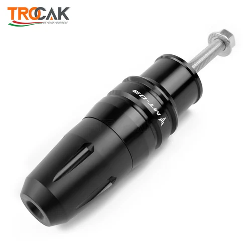Imagen 2 del producto Accesorios para motocicleta 2025 2024 para YAMAHA MT-03 MT03 MT 03 2010-2023, deslizadores de marco anticaída, tapas anticaída, deslizadores de escape