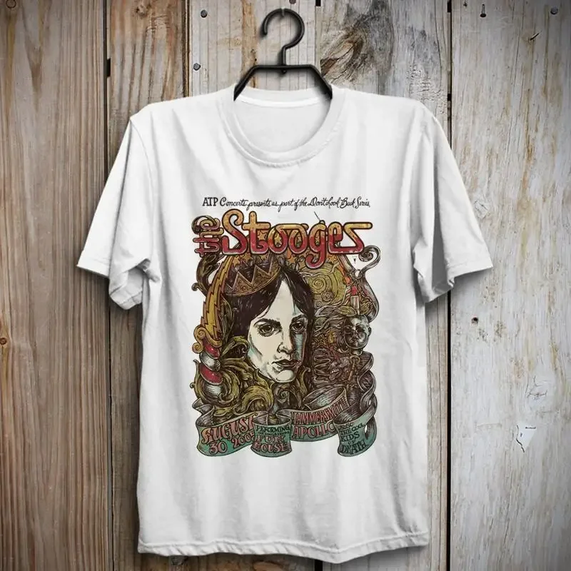 The Stooges Folk Rock Fun House Don't Look Back She Took My Money Iggy Pop T shirt