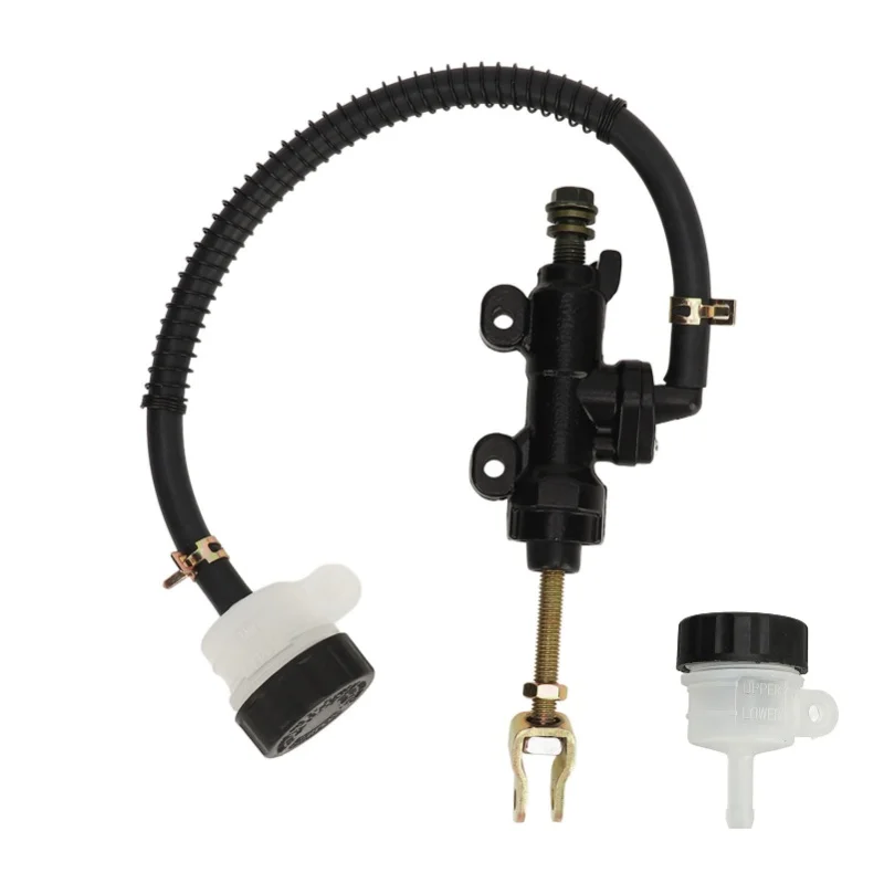Rear Brake Master Cylinder Reservoir Excellent Performance Universal For 70cc To 200cc Chinese ATV Quad Pit Dirt Bike Go Kart