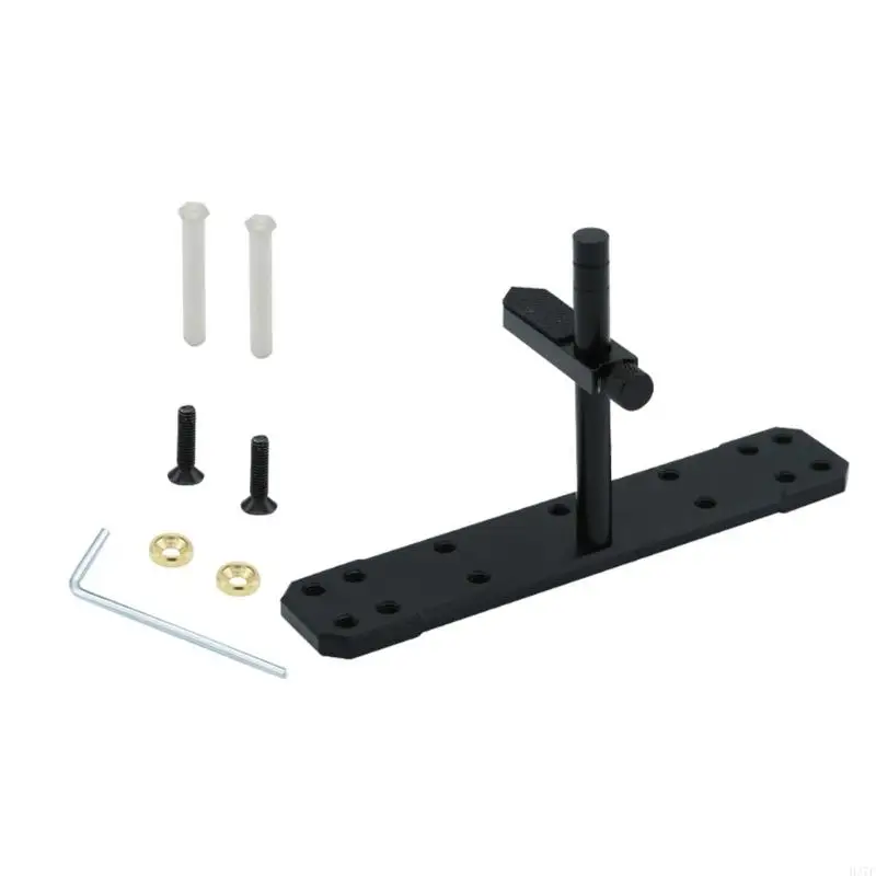 H37F Aluminum Graphics Card Support Bracket Adjustable Single Slot GPU Holder Enhances PC Stability