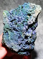 Beautiful Natural Purple Grape Agate Chalcedony Crystal Mineral Specimen