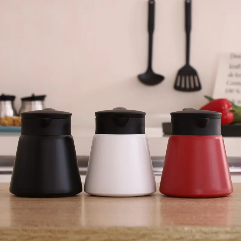 680/880ml 304Stainless Steel Double Wall Thermal Coffee Carafe Thermos Keep Beverages Hot for Home Office Red Black White