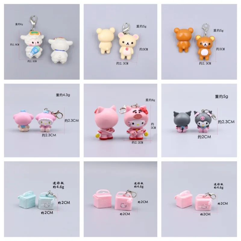 

Hello Kitty Toy Cute Cartoon Keychain Bag Pendant Phone Rope Accessories Doll Desktop Ornament Cute Women Accessories Wholesale