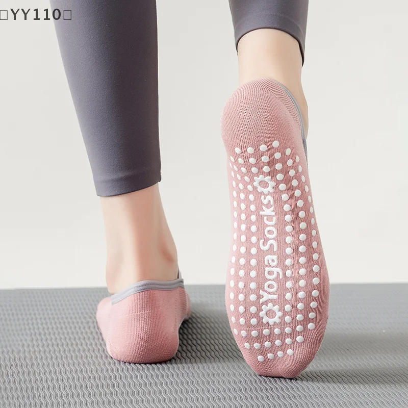 

〔YY110〕Yoga Socks For Women Nylon Pure Cotton Non Slip Section Bandage Sports Ballet Dance Sock Moisture Absorption Perspiration