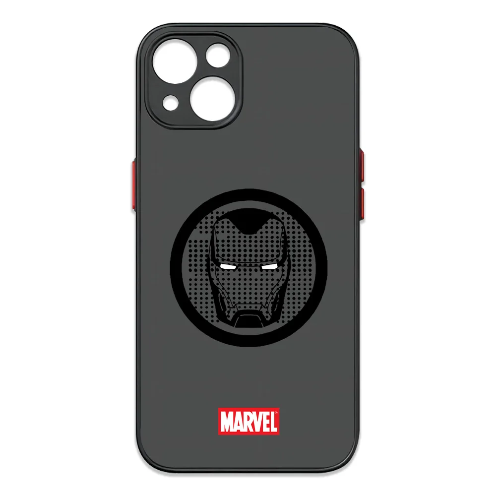 Casing Ponsel Logo Marvels Spider-Man Irons-Man untuk Oppo Reno8 Reno7 Reno6 Reno5 Reno4 Reno3 Reno2 T Pro 4G 5G Matte Jernih