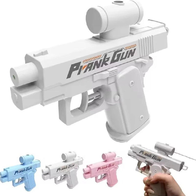 Pistola ad acqua a due vie Scherzo Pistola ad acqua Giocattolo Pistola ad acqua a cottura continua Pistola piccola Pistola ad acqua per riprese storie per interni ed esterni