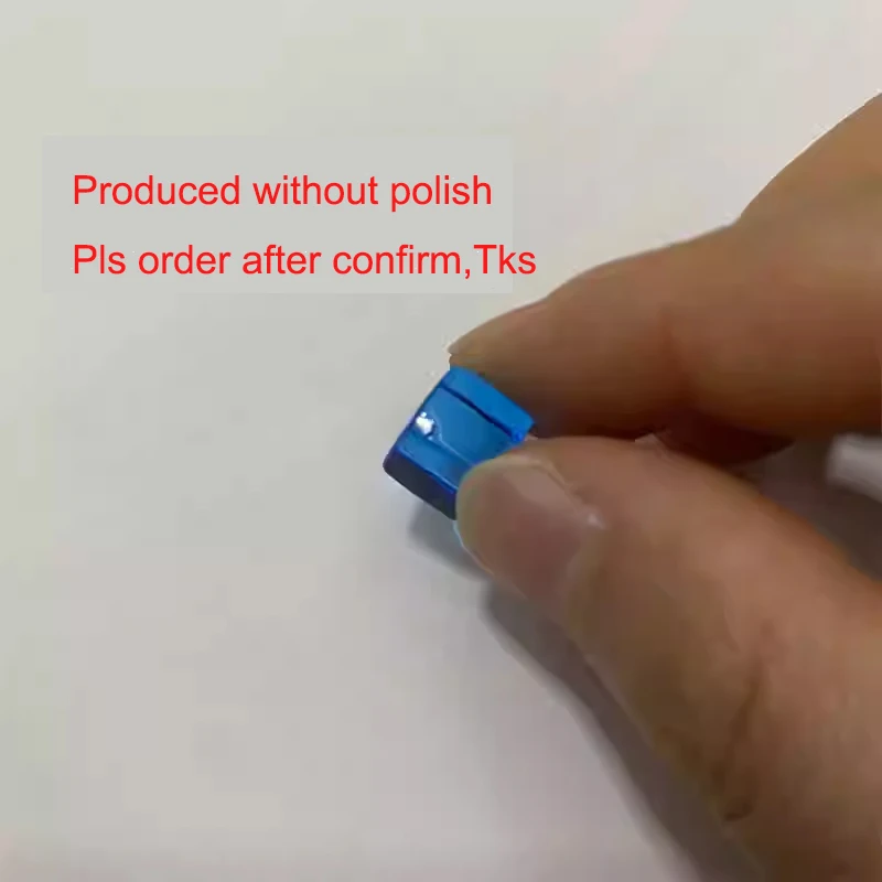 500 pièces/ensemble 8mm Cube clair coloré coin carré dés transparents pièce d'échecs Angle droit pour jeu de société