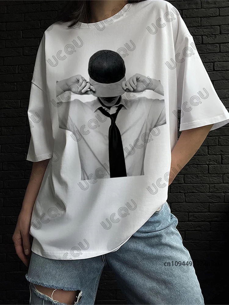 Camisetas de Manga Corta con Estampado de la Banda de K-pop Polera, Gira Mundial 2026, para Hombre y Mujer, Camisetas de Verano, Estilo Casual, para Parejas, Y2K