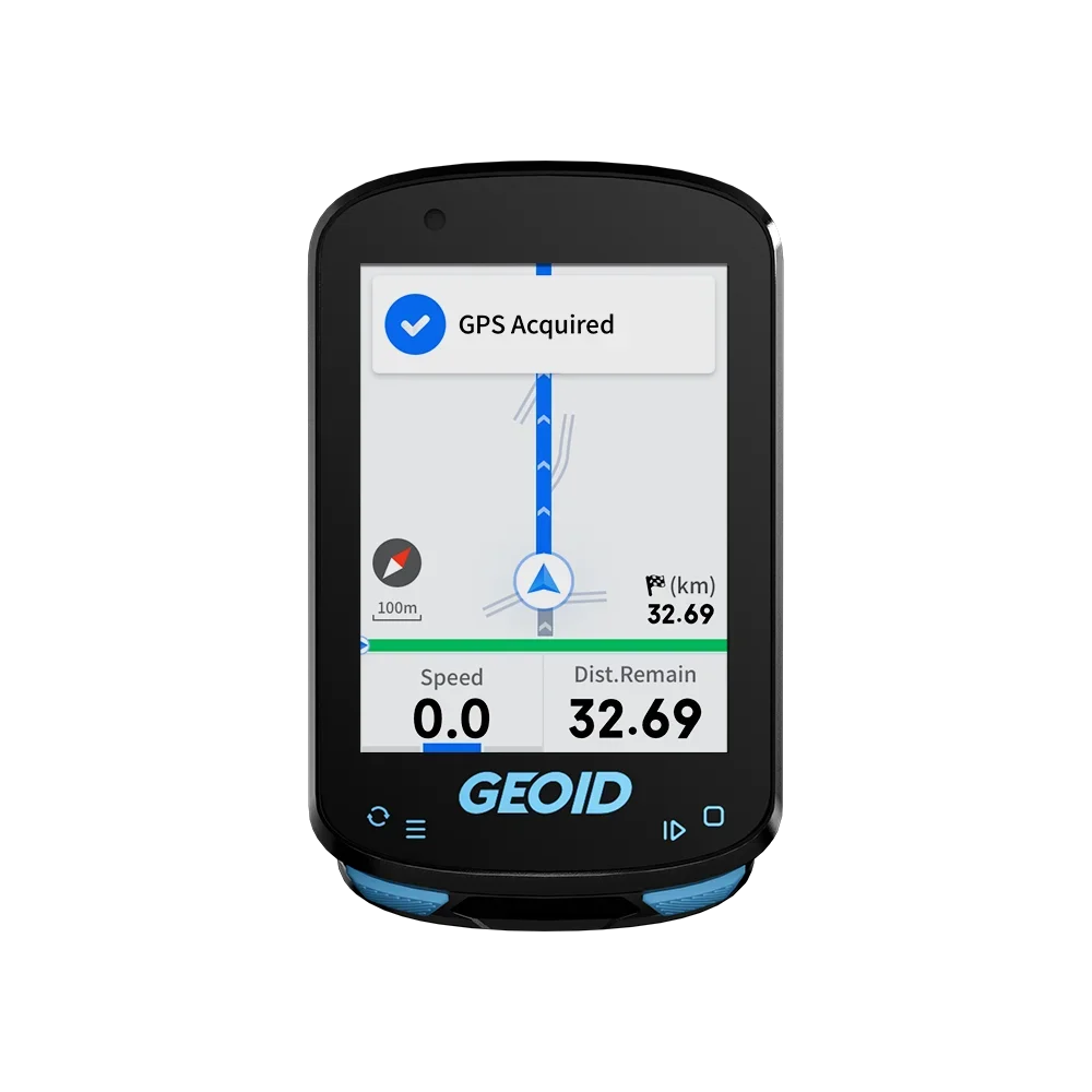 

GPS Navigation Bike Computer Colorful Screen Geoid CC600 Wireless Bicycle Speedometer GPX Wifi Cycling Odometer Ant Indoor Power