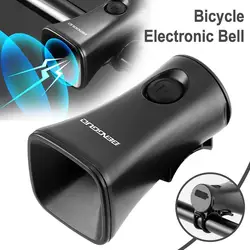 Bocina eléctrica para bicicleta, timbre de bicicleta recargable resistente al agua y al polvo de 120db, adecuado para bicicletas de carretera y de montaña X8Q3