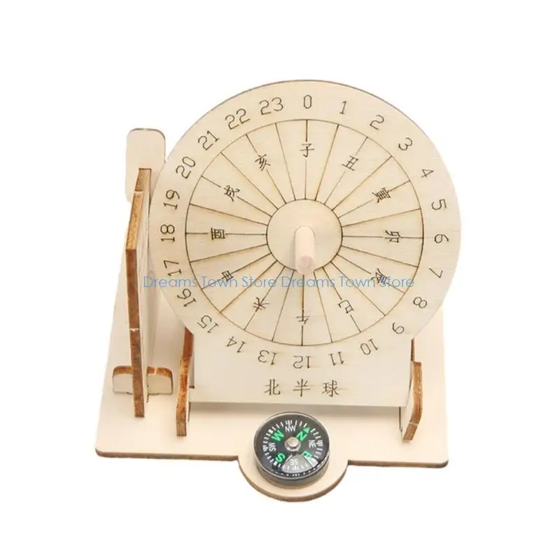 

HX6A Clock Model Hands on Assembly Toy Set Science Experiment Supplies