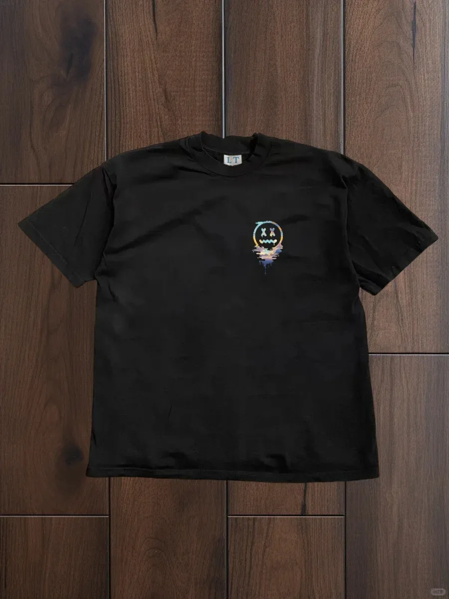 متعة محاكاة ساخرة تي شيرت شخصية الطباعة الصيف الرجال النساء كبيرة الحجم تي شيرت قصيرة الأكمام الشارع نمط اليومية Y2k تنوعا