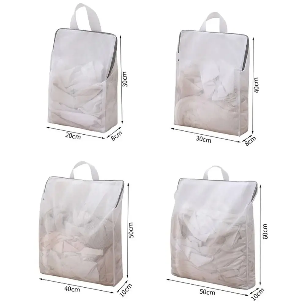 Durable Mesh Laundry Bag Polyester Laundry Clothes Care Wash Bags for Washing Machines Mesh Underwear Sock Bra Storage Bag