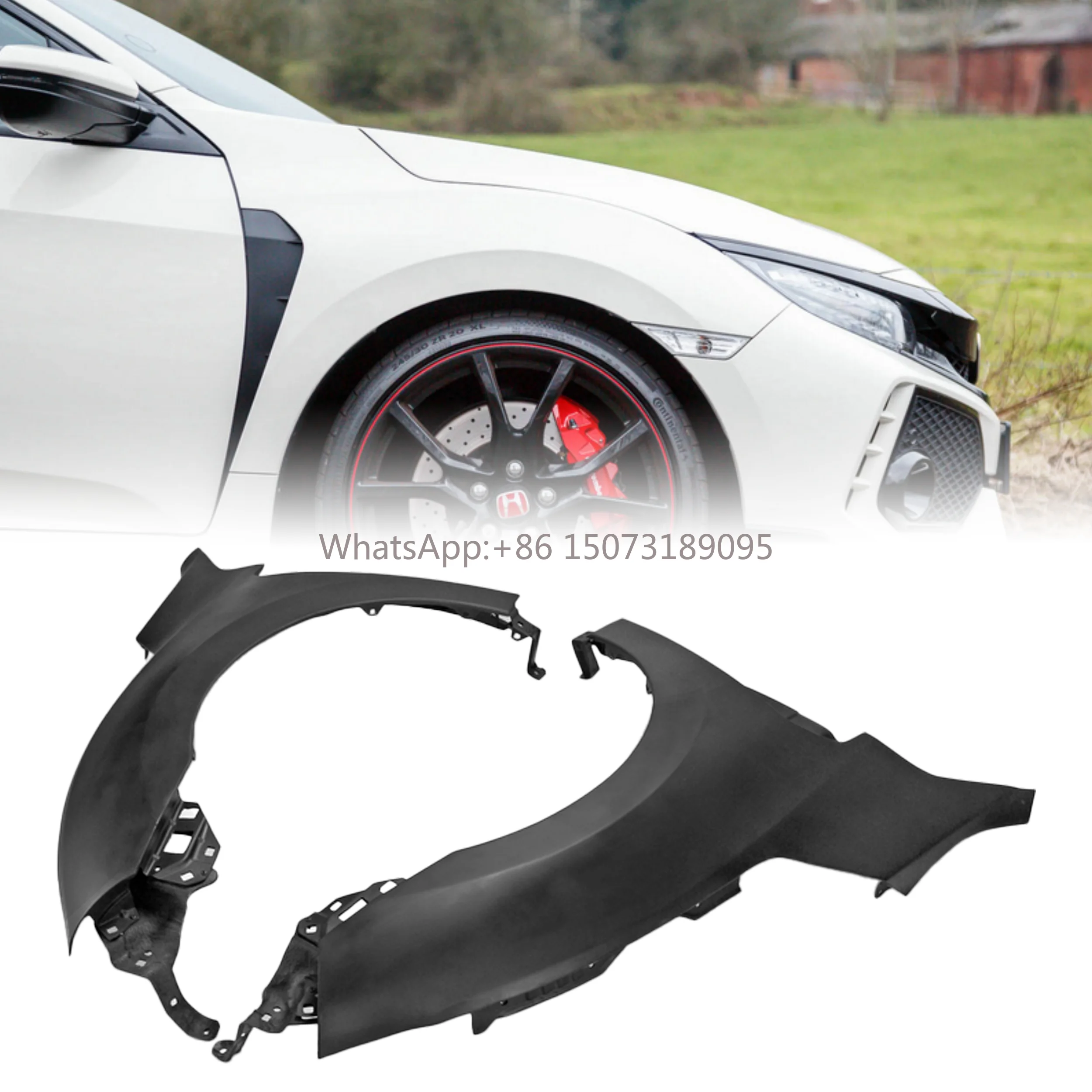 

USA Warehouse for FK8 FK7 CIVIC TYPE-R OEM Front Fender (Can Fit on FK7 but Need to Fit with FK8 FB & SS, Wider Then FK7 45mm)