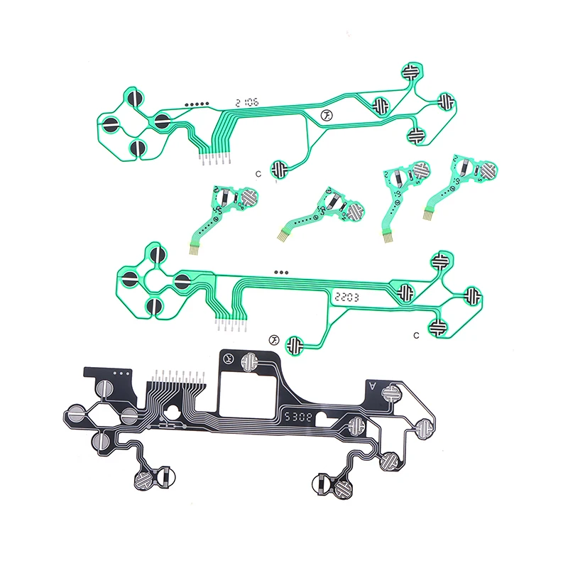 1Pc For PS5 V1 V2 V3 Controller Conductive Film Flex Cable Ribbon Cable replacement For PS5 Controller Film Keypad Flex Cable