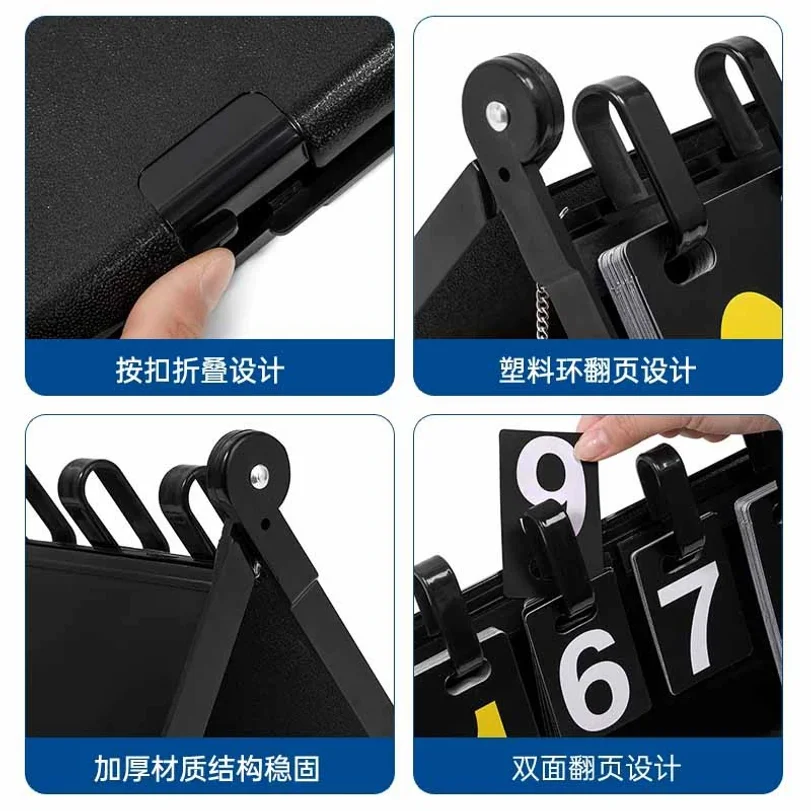 Portable Flip Scoreboard Multi - Table Tennis Scoreboard ulasan dan harga