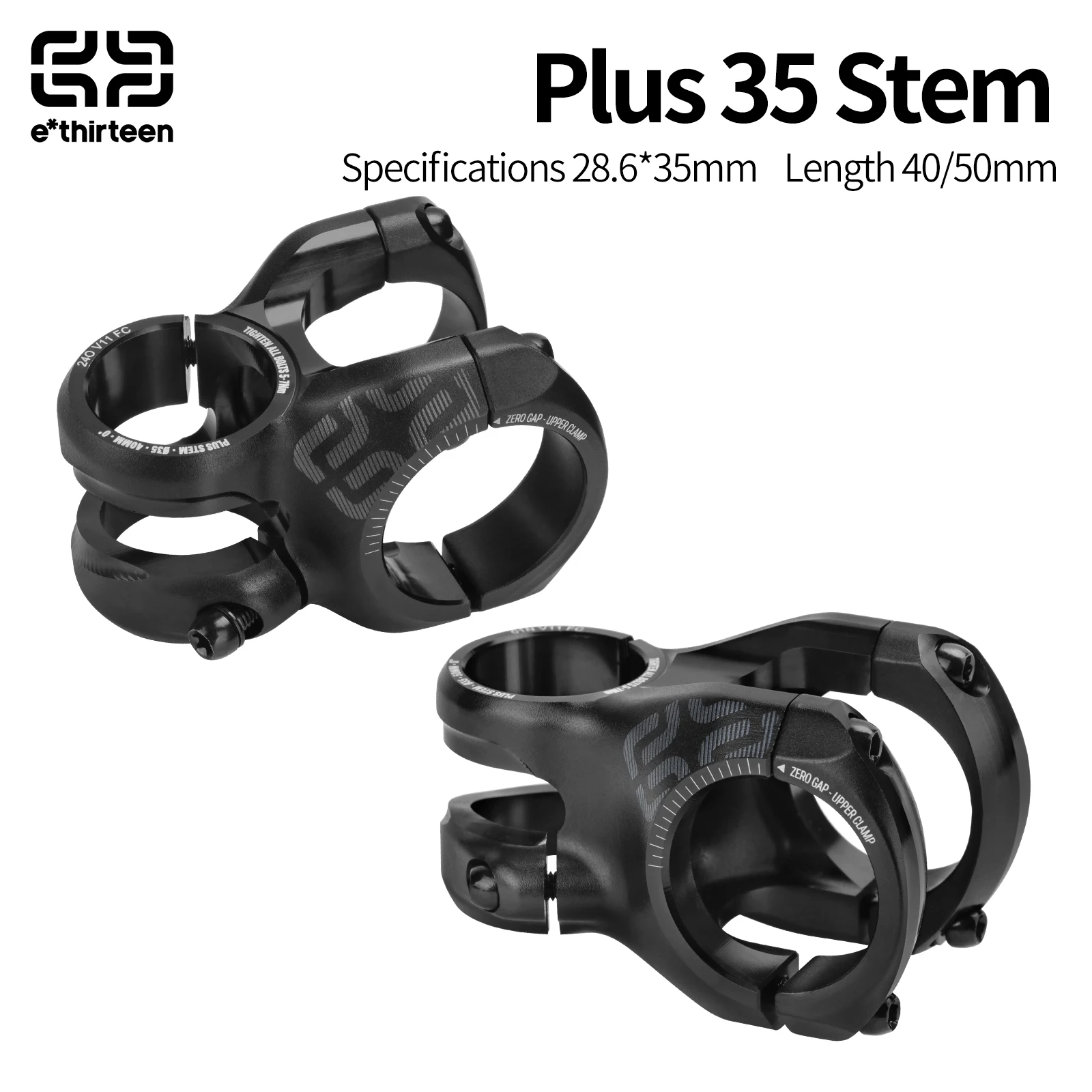 

E*Thirteen 35 PLUS STEM 40/50mm MTB Mountain Bike Stem 35*40/50mm