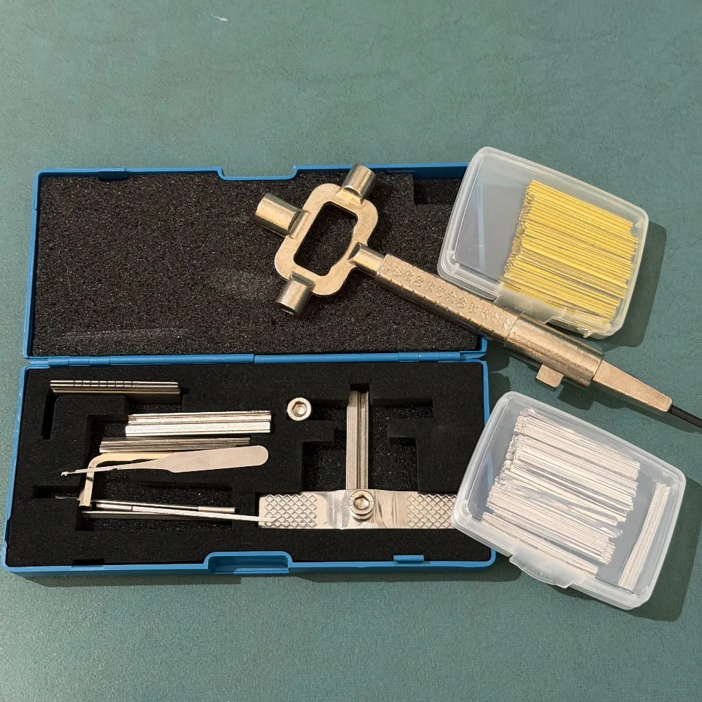 High Quality Flat-mouth Ka-ppa Tin Foil One-character Flat-mouth Tin Foil Locksmiths Tools