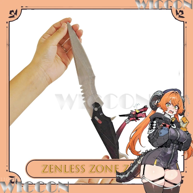 

‌Zenless Zone Zero Orphie Magnusson Flora Cosplay Plastic Knife Ornament FullSet Sexy Halloween Authentic Design Carnival Outfit