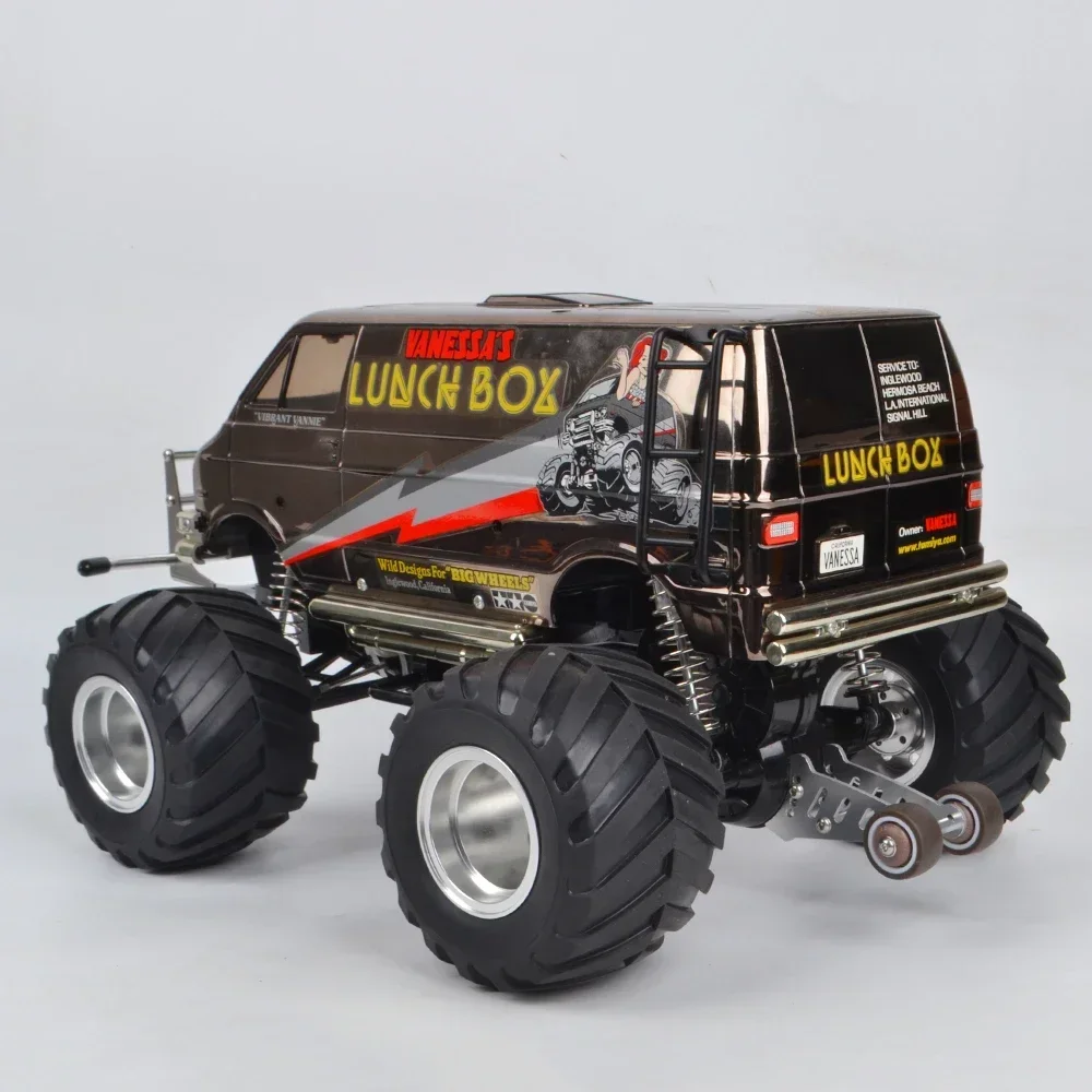 Aluminum Shock/Bumper/Wheelie Bar/Chassis Kit for Tamiya CW-01 Lunch Box Midnight Pumpkin RC Upgrade Parts