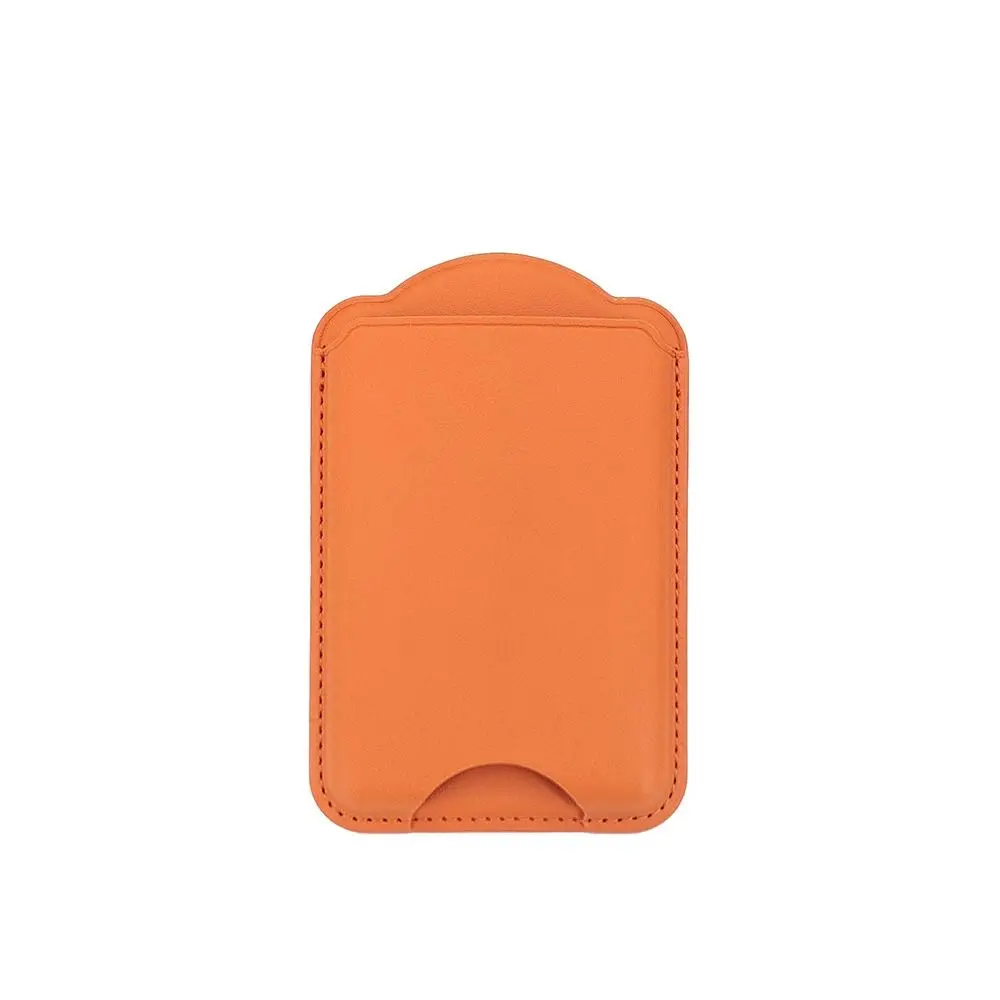 Magsafe Magnetic Leather Wallet Case Anti-theft Accessories Mobile Phone Bag Cover Safety Phone Card Holder for Samsung/iPhone